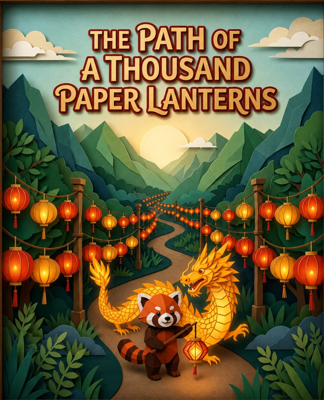 The Path Of A Thousand Paper Lanterns